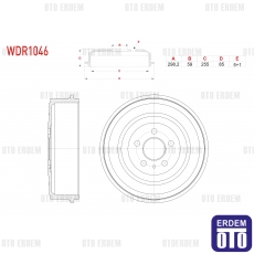 Fiat Scudo Fren Kampanası Arka 1996-2006 