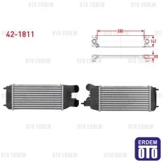 Fiat Scudo Turbo Radyatörü (Intercooler) 1.6 Mjt 2007 42-1811