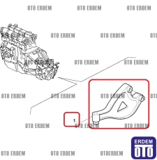 Fiat Strada Benzinli Şanzıman Takoz Ayağı 51702914 - 4