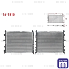 Fiat Tempra 1.6 İ.E. 1992-1999 Su Radyatörü 16-1810