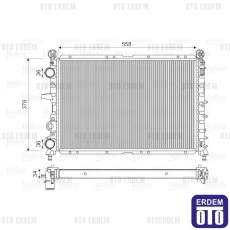 Fiat Tempra Radyatör Klimasız Mekanik 71735362 - 2