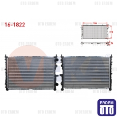 Fiat Tempra Su Radyatörü Mekanik 2.0i 1992-1999 16-1822 - 2