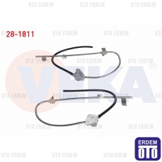 Fiat Uno Cam Krikosu Manuel Sağ Ön 1994-2000 28-1811 - 2