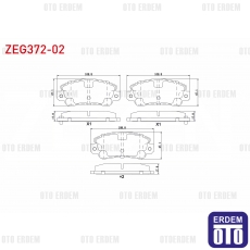 Fiat Uno Fren Balatası Ön 1983-1996 