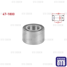 Fiat Uno Ön Tekerlek Rulmanı Sol Sağ 30x60,03x37 30x60x37 1.1 1.4i 1983-2000 47-1800
