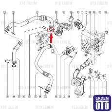 Fluence Turbo Boru Contası 7701070788 - 2