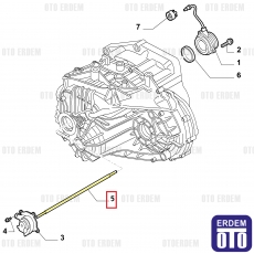 Jeep Renegade Debriyaj Mili 55269584 - 2