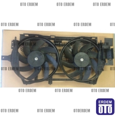 Laguna 1 Fan Motoru Komple Davlumbazı Pervanesi Çift Motor 7701471356 - İtal - 2
