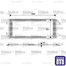 Master 2 Klima Radyatörü Valeo 7701057122