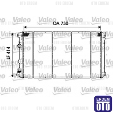 Master 2 Motor Su Radyatörü Valeo 7701057120 - 2