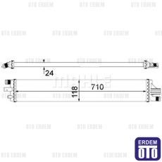 Master 3 Motor Su Radyatörü Mahle 214C10001R - 2
