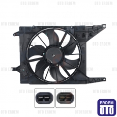 Megane 1 Fan Motoru ve Davlumbazı Komple Veka 25-3509 - 2