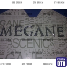 Megane II Bagaj Kapak Yazısı - Renault Megane 2 8200073444 - 2