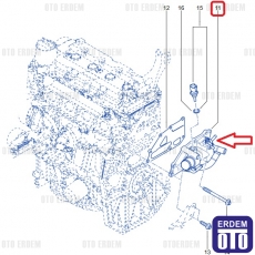 Megane IV Fluence Duster Su Çıkış Dağıtım Kutusu H4M 110605223R - 3