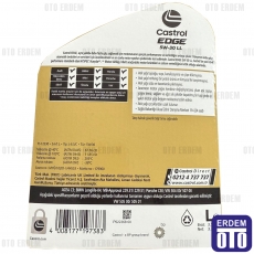 Motor Yağı Castrol Edge 5w-30 5 Litre  - 2