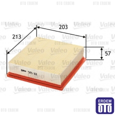 Punto Hava Filtresi Valeo 51830174