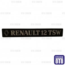 R12 TSW Bagaj Yazısı Renault 12 7702128354