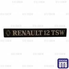 R12 TSW Bagaj Yazısı Renault 12 7702128354 - 2