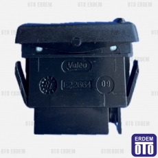 R19 Ön Sağ Cam Kumanda Düğmesi Valeo 7700817337 - 2