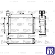 Renault 11 Kalorifer Radyatörü Valeo 7701027078