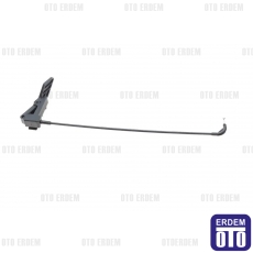 Renault Captur Motor kaputu Emniyet Mandalı Dıştan Açma Orjinal 656231342R - 2