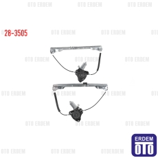 Renault Clio 1 2 Arka Cam Krıkosu Elektrikli Sağ Ön 1990-2005 28-3505