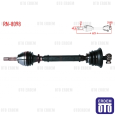 Renault Clio 2 Aks Sol Ön Komple 1.4i 1999-2003 