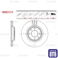 Renault Clio 2 Kangoo Fren Diski Ön 
