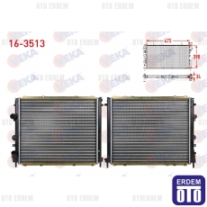 Renault Clio 2 Su Radyatörü 1.2 1998-2005 16-3513 - 2
