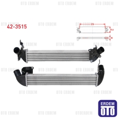 Renault Clio 2 Turbo Radyatörü (Intercooler) 1.5 Dci 1998-2005 42-3515