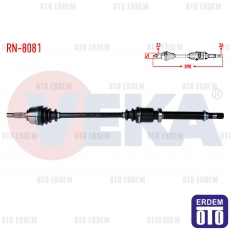 Renault Clio 3 Aks Sağ Ön Komple 1.2i 16V 2005-2012  - 2