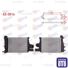 Renault Clio 4 Captur Turbo Radyatörü (İntercooler) 1.5 Dci 2012-2015 42-3516 - 2
