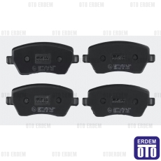 Renault Clio 4 Ön Fren Disk Balata TRW 410608481R - 2