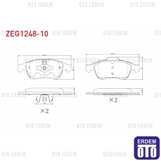 Renault Clio 5 Fluence Megane 3 Grand Scenic 3 Captur Dacia Dokker Duster Fren Balatası Ön 2008 
