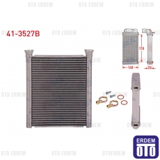 Renault Clio V Kalorifer Radyatörü 2020- 41-3527B