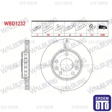 Renault Fluence Laguna 3 Megane 3 4 Fren Diski Ön Havalı  - 2