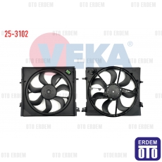 Renault Kadjar Fan Motoru 1.5 Dci 2015- 25-3102 - 2