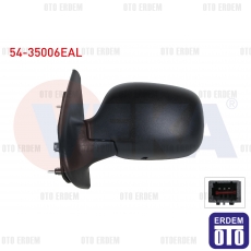 Renault Kangoo 2 Sol Dış Dikiz Aynası Elektrikli Asferik 2001-2008 54-35006EAL - 2