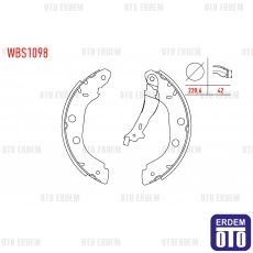 Renault Kangoo Fren Pabucu (Arka) 1998-2008 