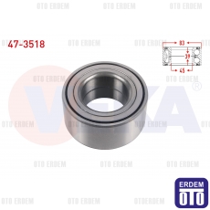 Renault Kangoo Laguna 2 3 Ön Tekerlek Rulmanı Sol-Sağ Abs Okuyuculu 45x83x39 2007-2008 47-3518 - 2