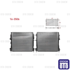 Renault Kangoo Su Radyatörü Mekanik 1.5 Dcı 1998-2008 16-3506