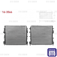 Renault Kangoo Su Radyatörü Mekanik (Intercooler Bağlanabilir Tip) 1.5 Dci AC 1998-2008 16-3566