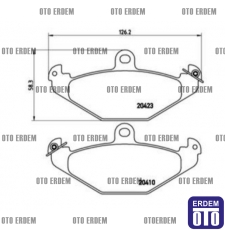 Renault Laguna 1 Arka Fren Balata Takımı 7701203726