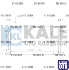 Renault Laguna 1 Klima Radyatörü 7701045346 - 3