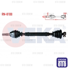 Renault Laguna 2 Aks Sol Ön Komple 1.6i 16V 2001-2007  - 2