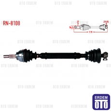 Renault Laguna 2 Aks Sol Ön Komple 1.6i 16V 2001-2007 