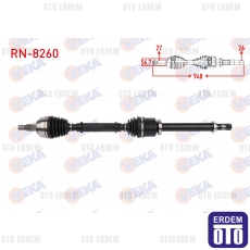 Renault Laguna 3 Aks Sağ Ön Komple 1.5 DCI 2007-2015  - 2