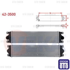 Renault Master 2 Turbo Radyatörü (Intercooler) 1.9 DCI 1998-2010 42-3500 - 2