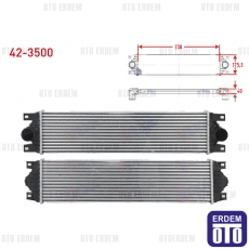 Renault Master 2 Turbo Radyatörü (Intercooler) 1.9 DCI 1998-2010 42-3500
