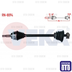 Renault Megane 1 Aks Sol Ön Komple 1.9 DT 1996-2003  - 2